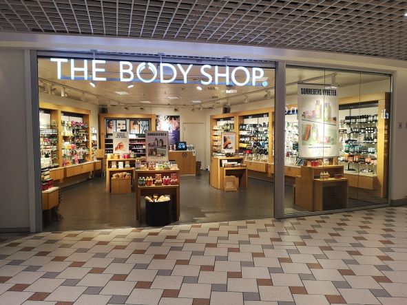 The Body Shop Bryne butikken