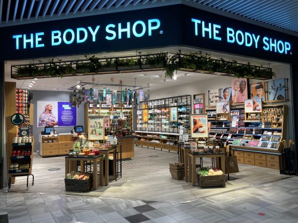 The Body Shop Kvadrat butikken