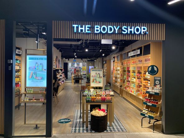 The Body Shop Porsgrunn butikken