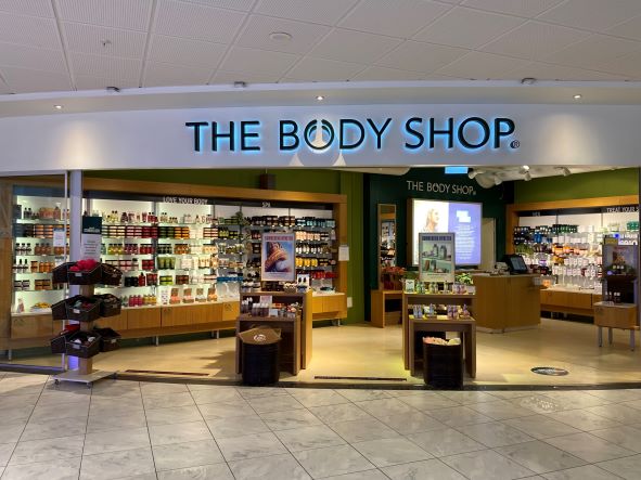 The Body Shop Sandefjord butikken