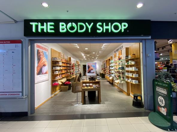 The Body Shop Vestkanten butikken