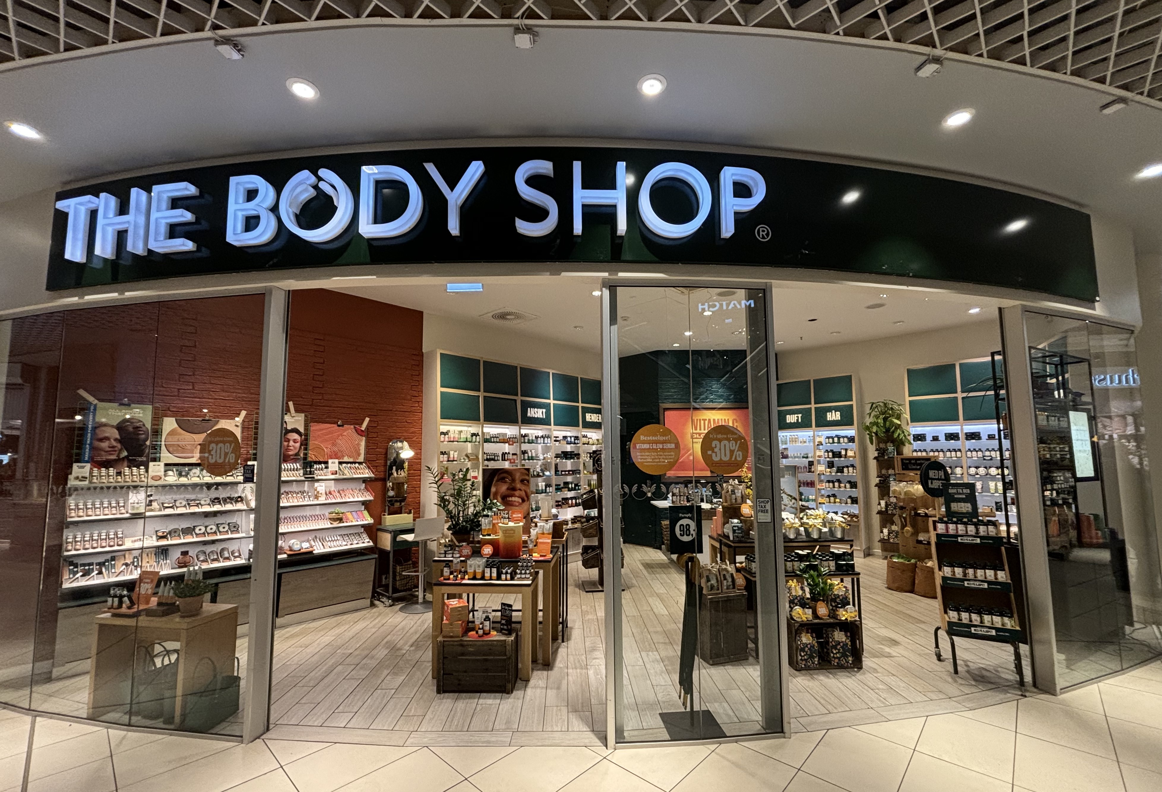 The Body Shop Byporten butikken
