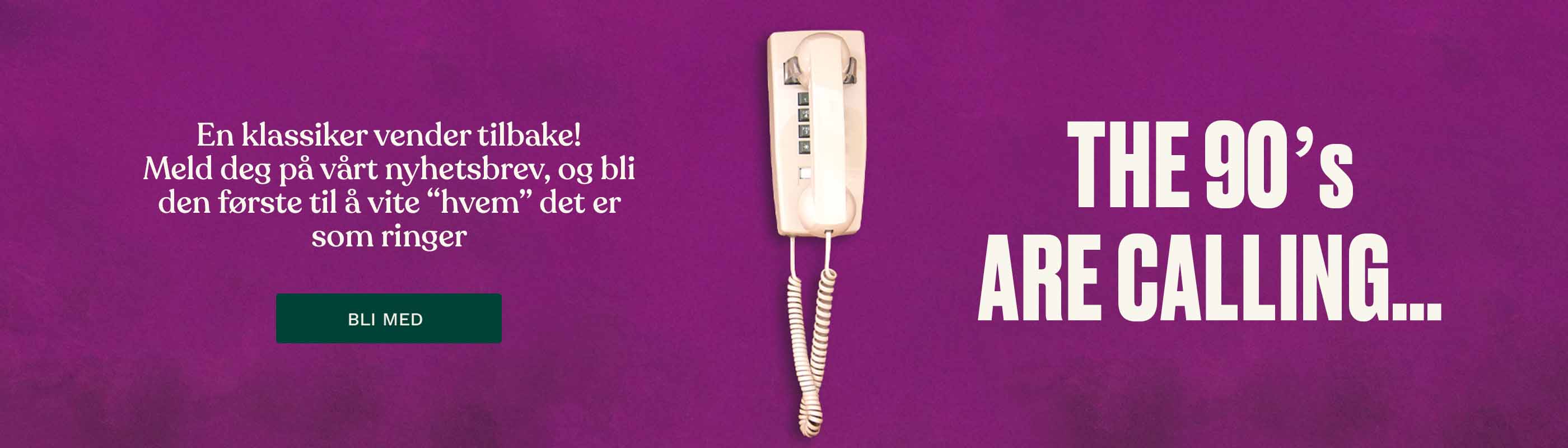 Meld deg på nyhetsbrev