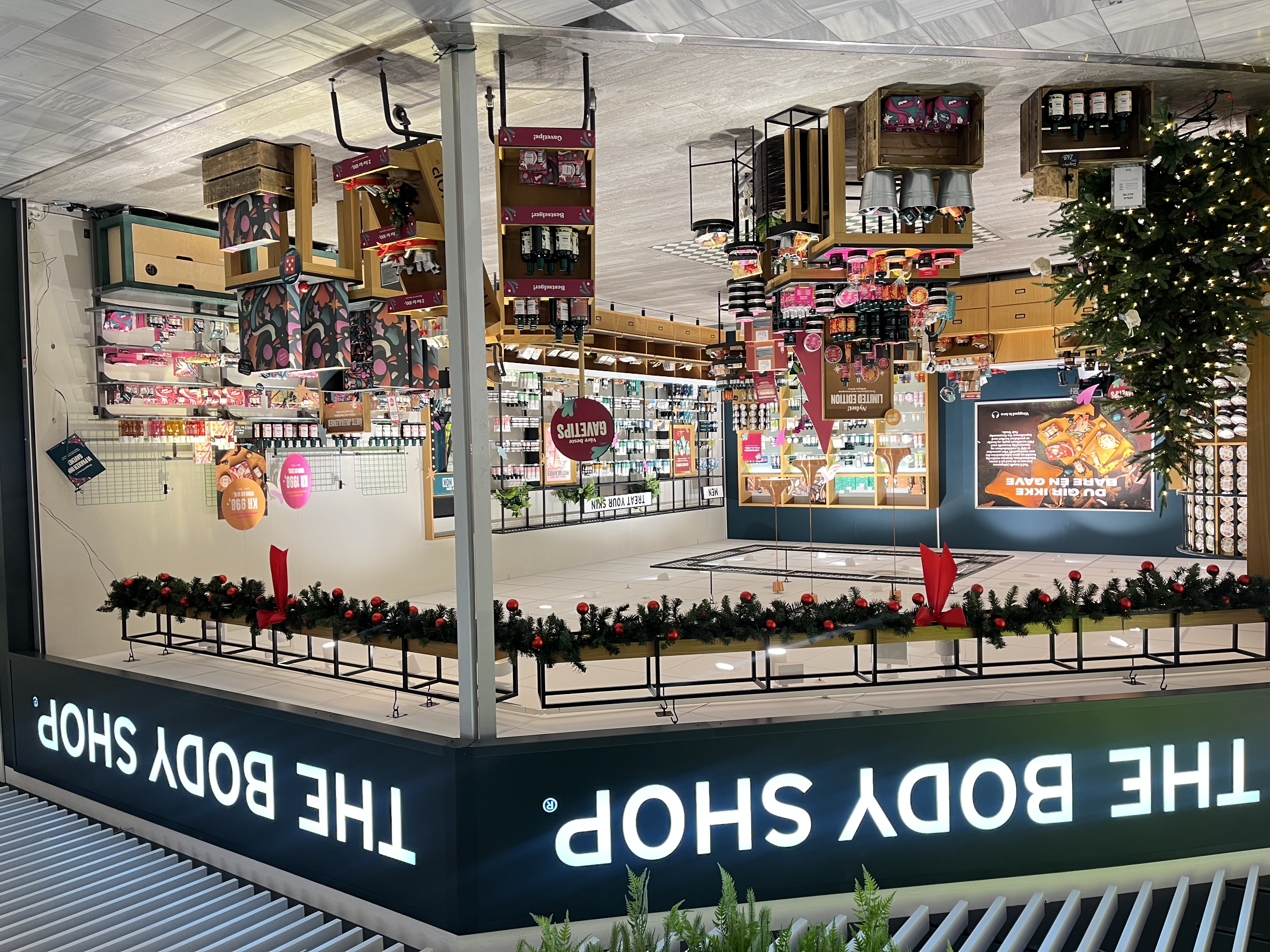 The Body Shop Kvadrat butikken