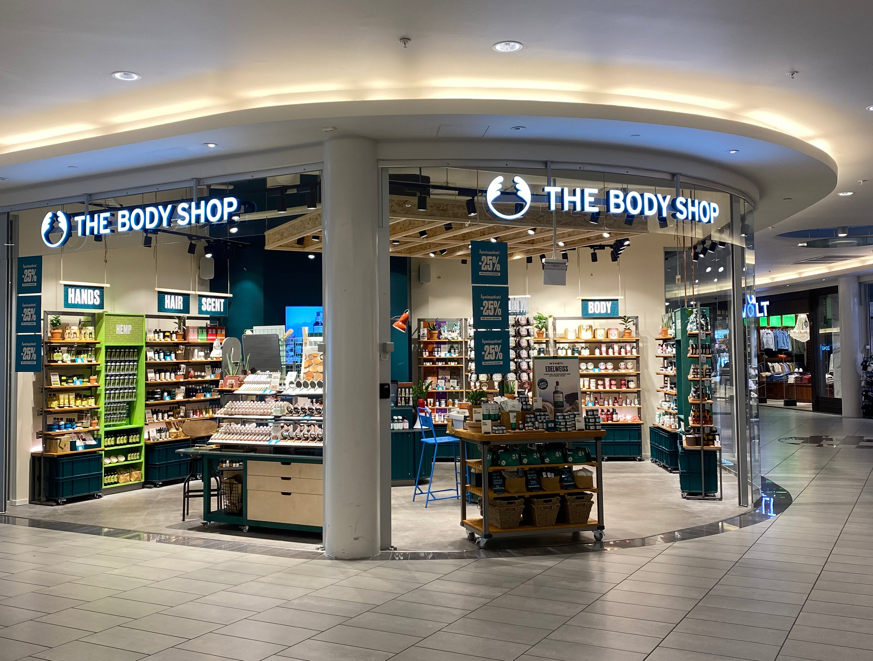 The Body Shop Gulskogen butikken