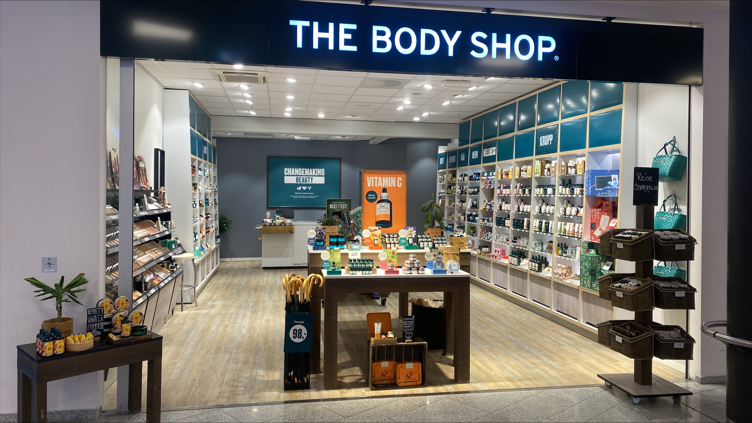 The Body Shop Kongsberg butikken