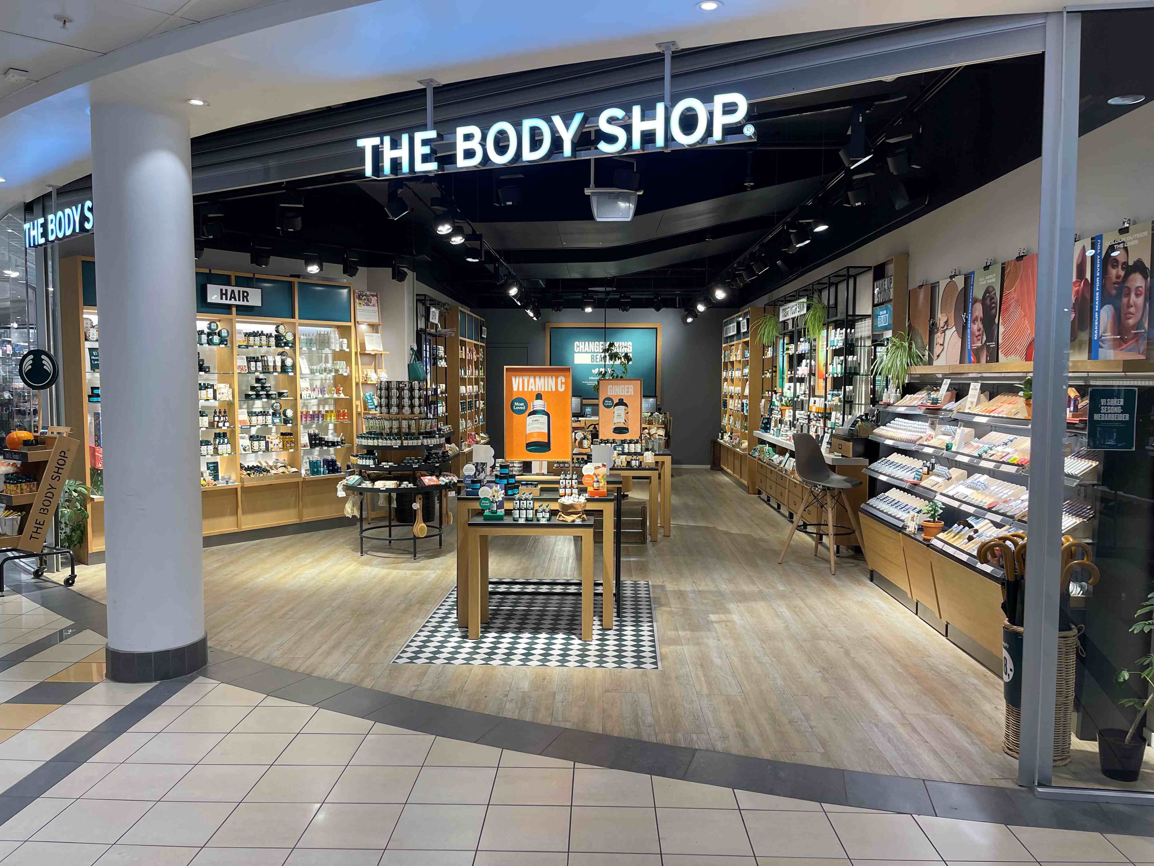 The Body Shop Tønsberg butikken